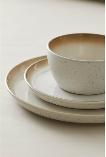 Piatto beige in gres ø 27 cm Gastro Cream – Bitz