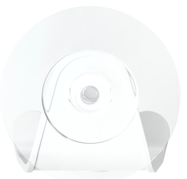 Gancio bianco autoportante in plastica riciclata Flex Adhesive - Umbra