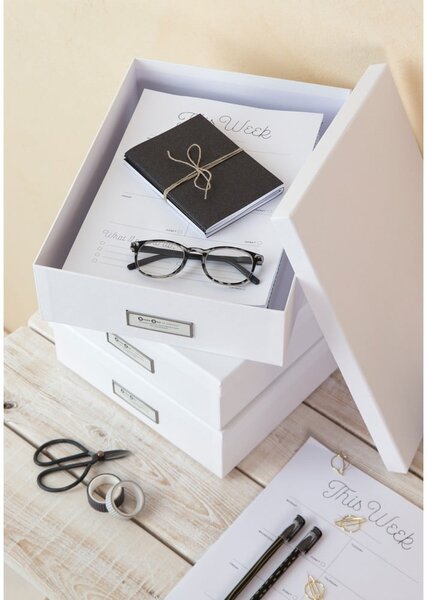 Organizzatore di cartone per documenti Oskar - Bigso Box of Sweden