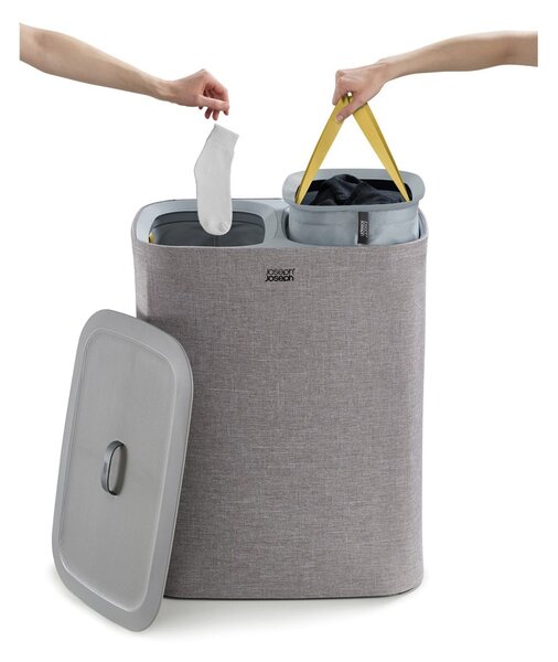 Cesto per biancheria 45 l + 45 l Tota - Joseph Joseph
