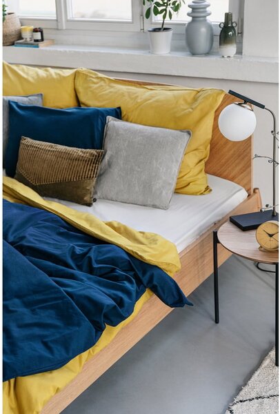 Biancheria da letto matrimoniale in cotone blu navy , 200 x 220 cm - Bonami Selection