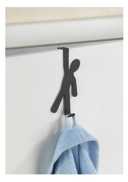 Gancio nero per porta Hook Boy - Wenko