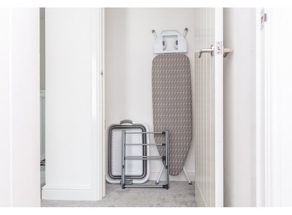 Cesto portabiancheria in plastica bianco-grigio 40 l - Addis