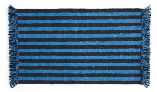 HAY - Stripes and Stripes Wool 95x52 Blue HAY
