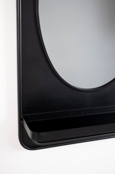 Specchio da parete con mensola 50x80 cm Pascal - White Label