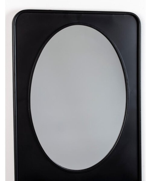 Specchio da parete con mensola 50x80 cm Pascal - White Label