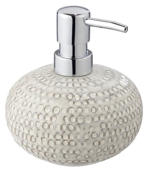 Dispenser di sapone in ceramica crema 0,47 l Pergole - Wenko