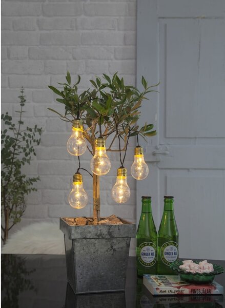 Catena luminosa a LED bianchi, lunghezza 1 m Glow - Star Trading