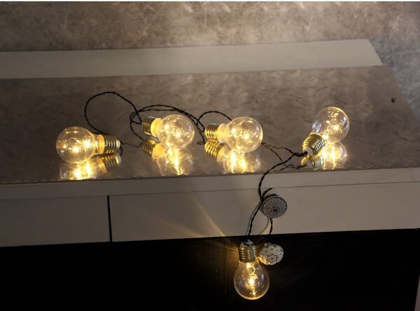 Catena luminosa a LED bianchi, lunghezza 1 m Glow - Star Trading