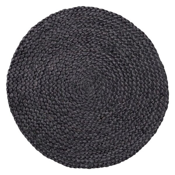 Tovaglietta in juta grigio scuro, ø 35 cm Its All Nature - Södahl