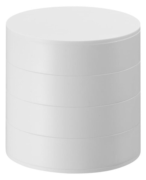 Portagioie a castello bianco , ⌀ 10 cm Tower - YAMAZAKI