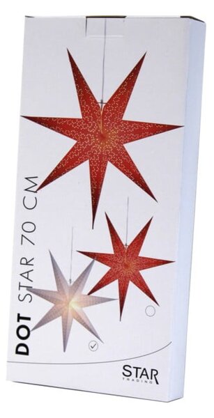Decorazione luminosa Red Dot, Ø 70 cm - Star Trading