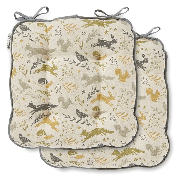 Cuscino di seduta in cotone Woodland - Cooksmart ®