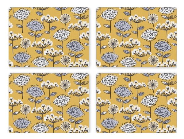 Tovagliette in sughero 4 pezzi 21,5x29 cm Retro - Cooksmart ®