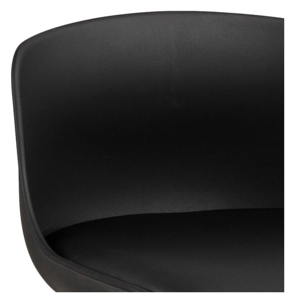 Sgabello da bar nero (altezza della seduta 76 cm) Tina – Actona