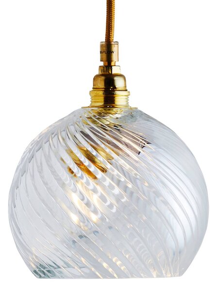 EBB & FLOW EBB & FLOW Rowan lampada a sospensione oro/cristallo Ø 15,5 cm