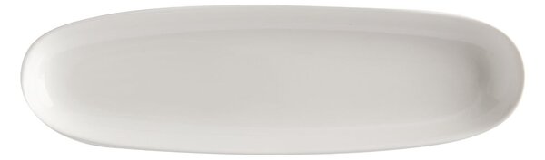 Piatto da portata in porcellana bianca Basic, 30 x 9 cm - Maxwell & Williams