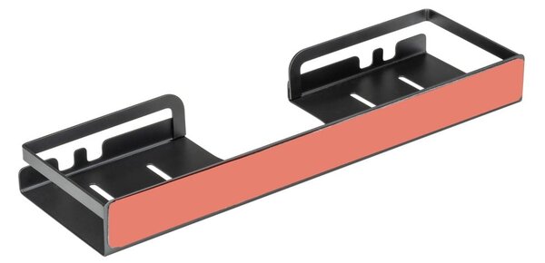 Mensola da bagno autoportante in acciaio inox nero Altarella - Wenko