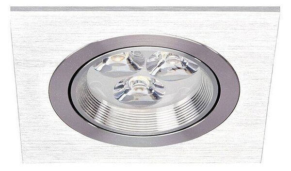 Lindby - Tjark LED Spot a Incasso Brushed Aluminium/Clear Lindby