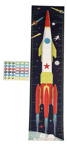 Adesivo per bambini 28,5x115 cm Space Age - Rex London