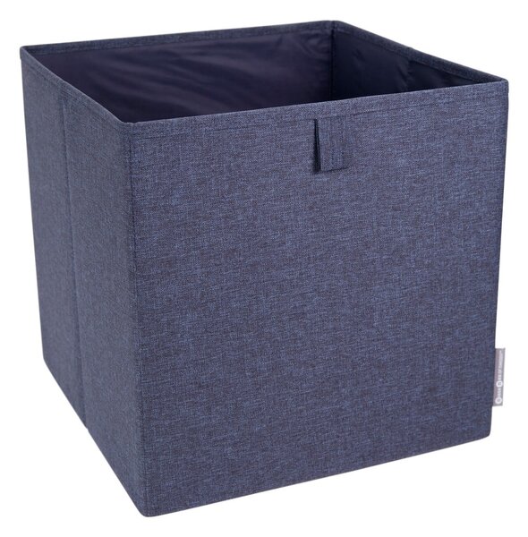 Scatola portaoggetti blu Cube - Bigso Box of Sweden