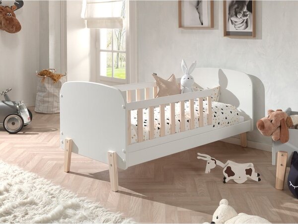 Letto per bambini bianco, 70 x 140 cm Kiddy - Vipack