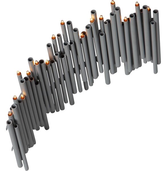 Decorazione grigio chiaro Note - Star Trading