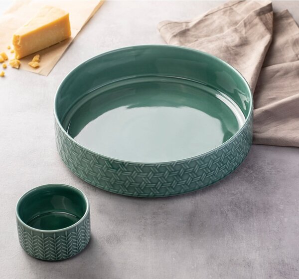 Set di 2 ciotole in porcellana turchese ø 30 cm Heath Jade - Ladelle