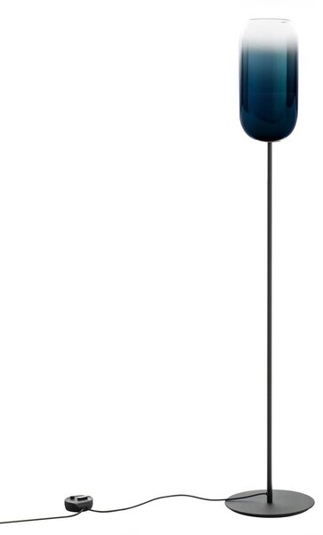 Artemide Gople piantana, blu/nero
