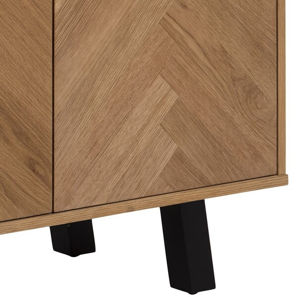 Cassettiera bassa in rovere 150x71 cm Brighton - Actona