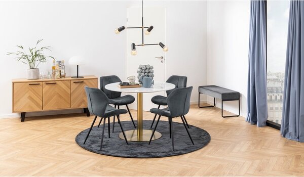 Cassettiera bassa in rovere 150x71 cm Brighton - Actona