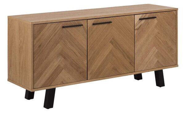 Cassettiera bassa in rovere 150x71 cm Brighton - Actona