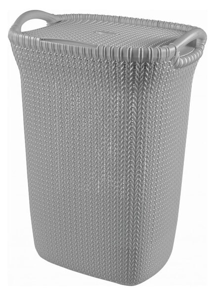 Cesto portabiancheria in plastica 57 l Knit - Curver