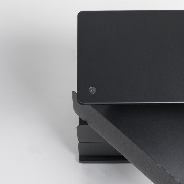 Cassettiera nera in metallo 37x45x26 cm Joey – Spinder Design