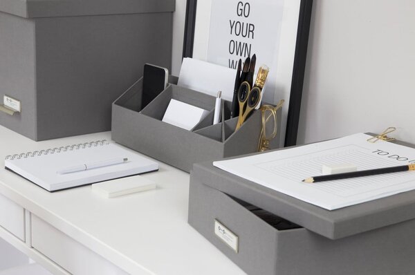 Organizzatore di cartone per documenti Oskar - Bigso Box of Sweden