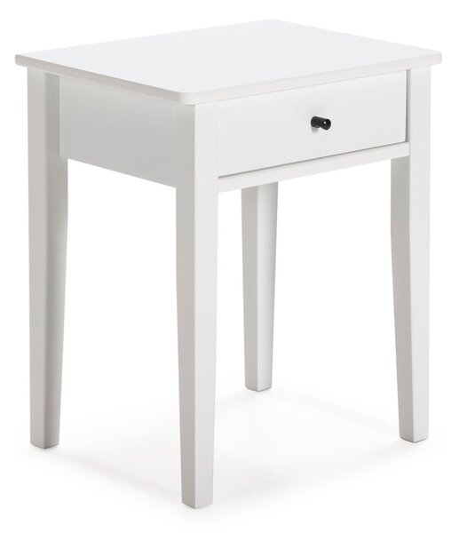 Comodino in legno di pino bianco Bart - Marckeric