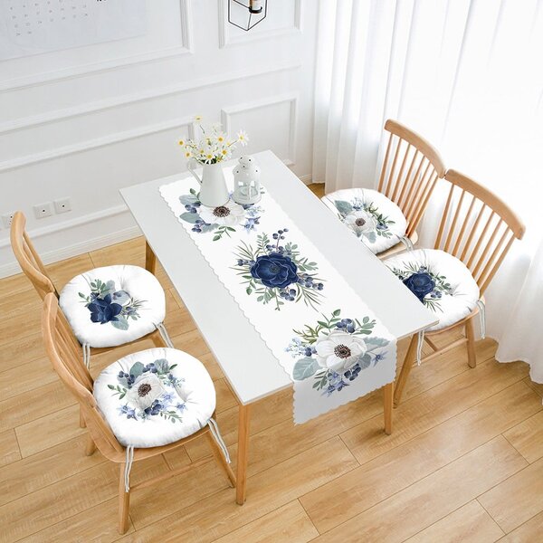 Set di 4 sedute e tavolo - Mila Home