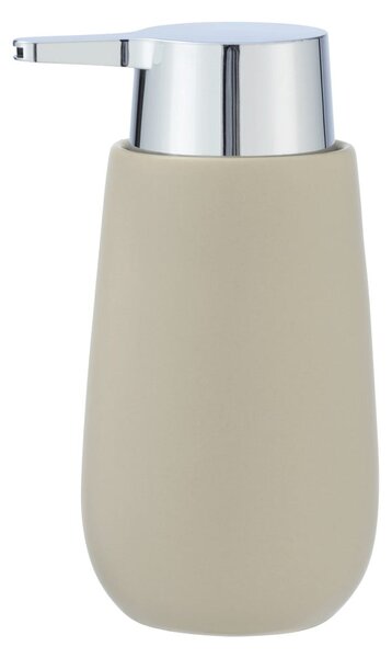 Distributore di sapone in ceramica beige, 320 ml Badi - Wenko
