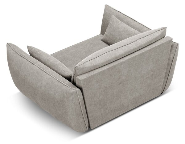 Poltrona grigio chiaro Vanda - Mazzini Sofas