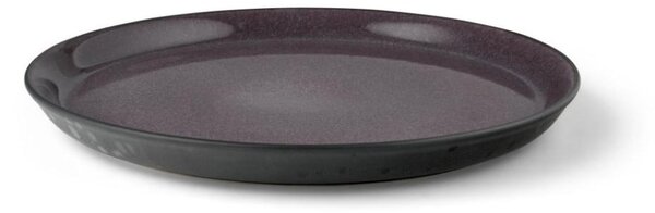 Piatto nero/viola in gres ø 27 cm Gastro Black/Purple – Bitz