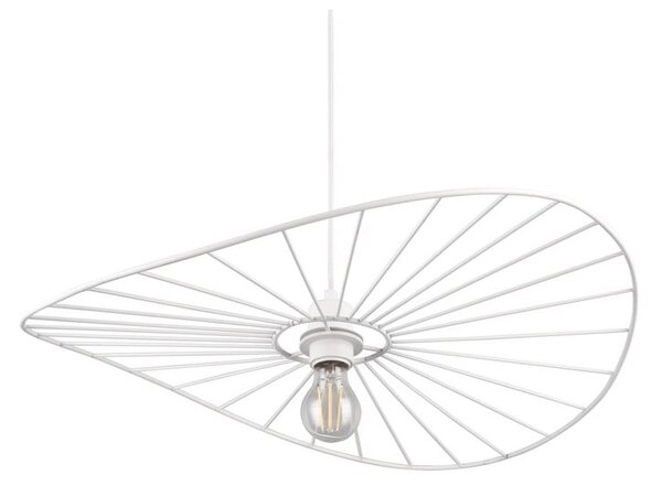 Apparecchio a sospensione bianco ø 60 cm Chapeau - Reality
