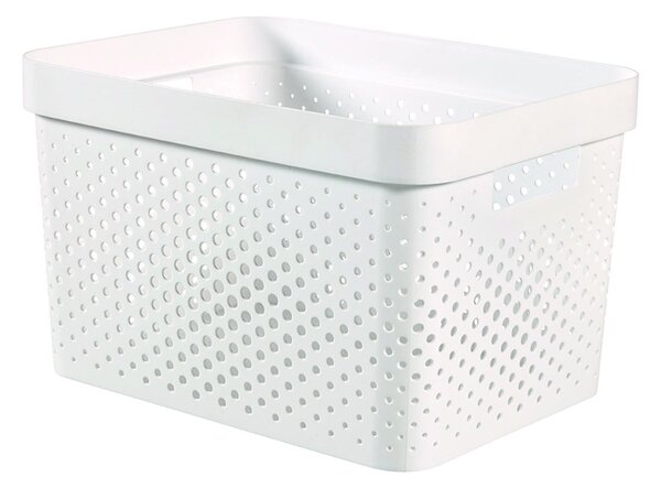 Cestino bianco Dots, 17 L Infinity - Curver