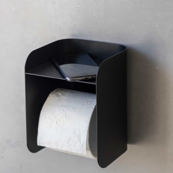 Porta carta igienica a parete in acciaio Carry - Mette Ditmer Denmark