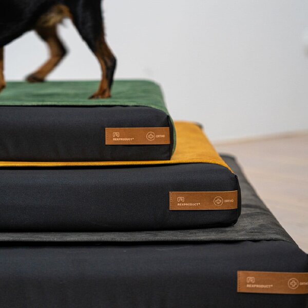 Coprimaterasso grigio scuro per cane 90x70 cm Ori XL - Rexproduct