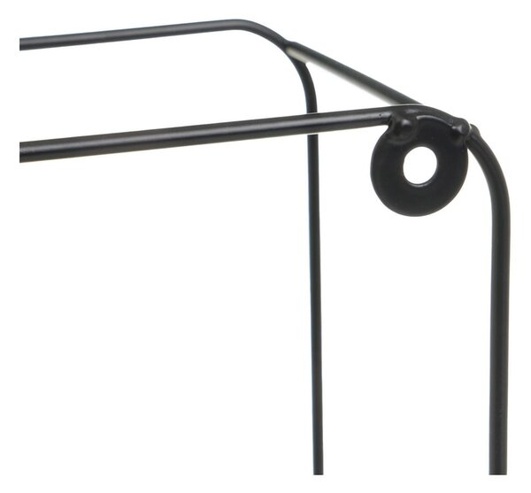 Mensole in colore nero-naturale in set di 2 21 cm - Casa Selección