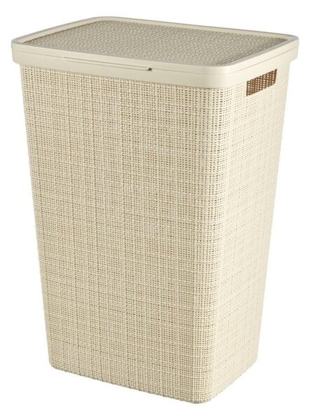 Cesto portabiancheria in plastica da 58 l Jute - Curver
