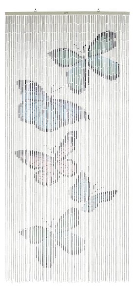 Tenda per porta in bambù 200x90 cm Butterflies - Maximex