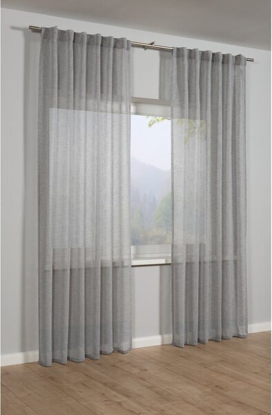 Tenda grigia 245x140 cm Natur - Gardinia