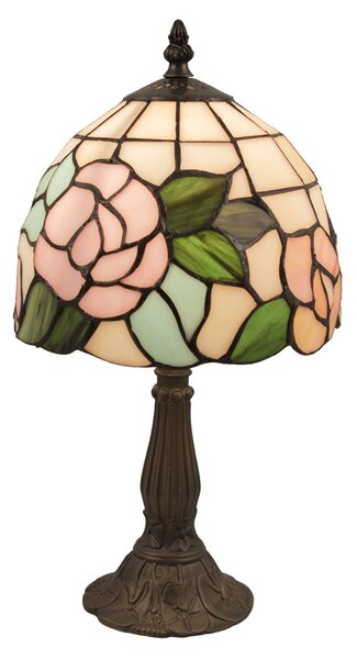 Lampada Tiffany da Scrivania Elegante, alta 62cm