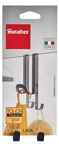 Gancio per appendere grigio Origin - Metaltex